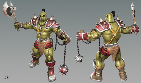 3d character design illustration